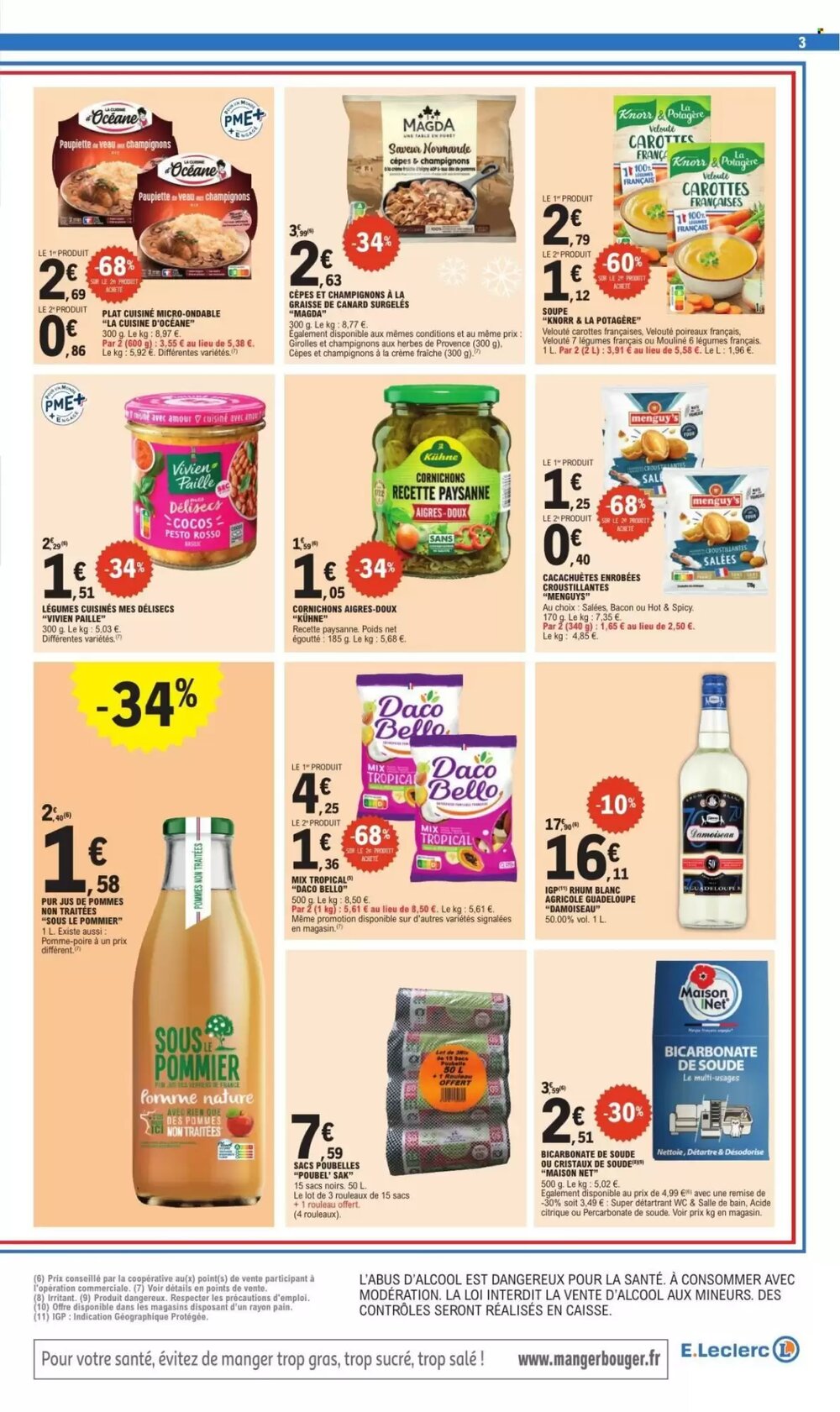 Prospectus promotionnel E.Leclerc valable à partir du 17/02/2026 - Page 3.
