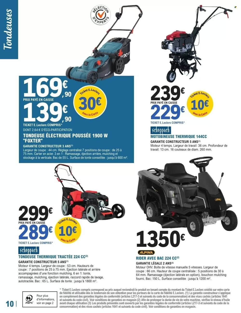Prospectus promotionnel E.Leclerc Jardi valable à partir du 17/02/2026 - Page 10.