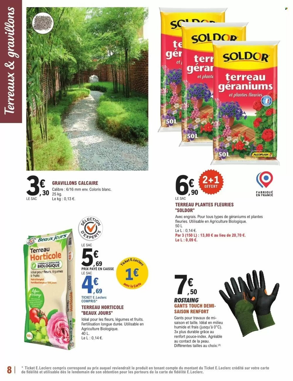 Prospectus promotionnel E.Leclerc Jardi valable à partir du 17/02/2026 - Page 8.