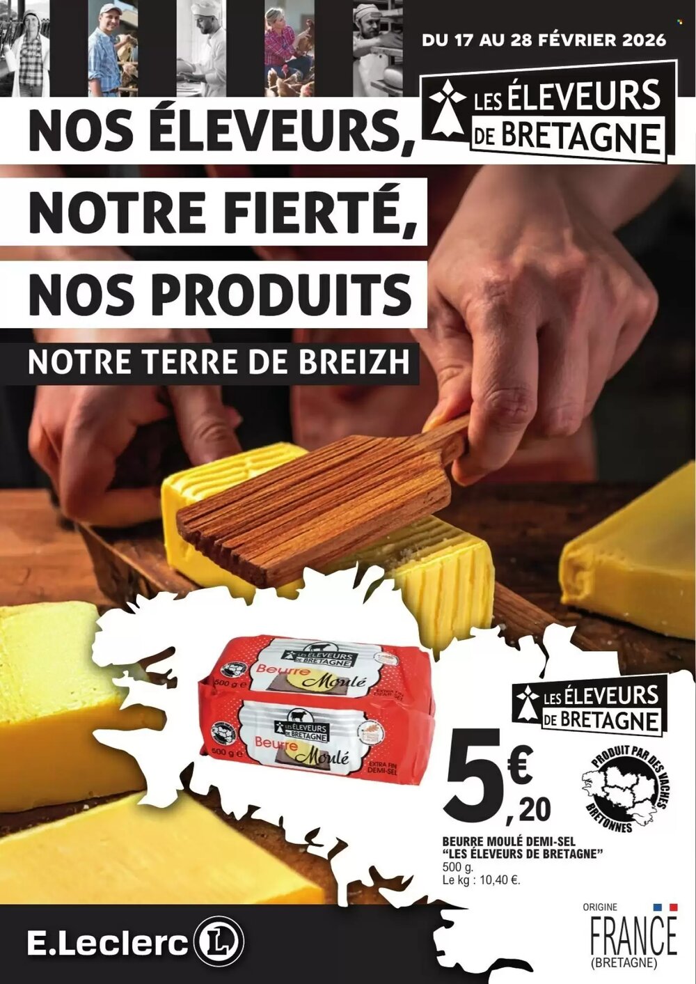 Prospectus promotionnel E.Leclerc valable à partir du 17/02/2026 - Page 1.