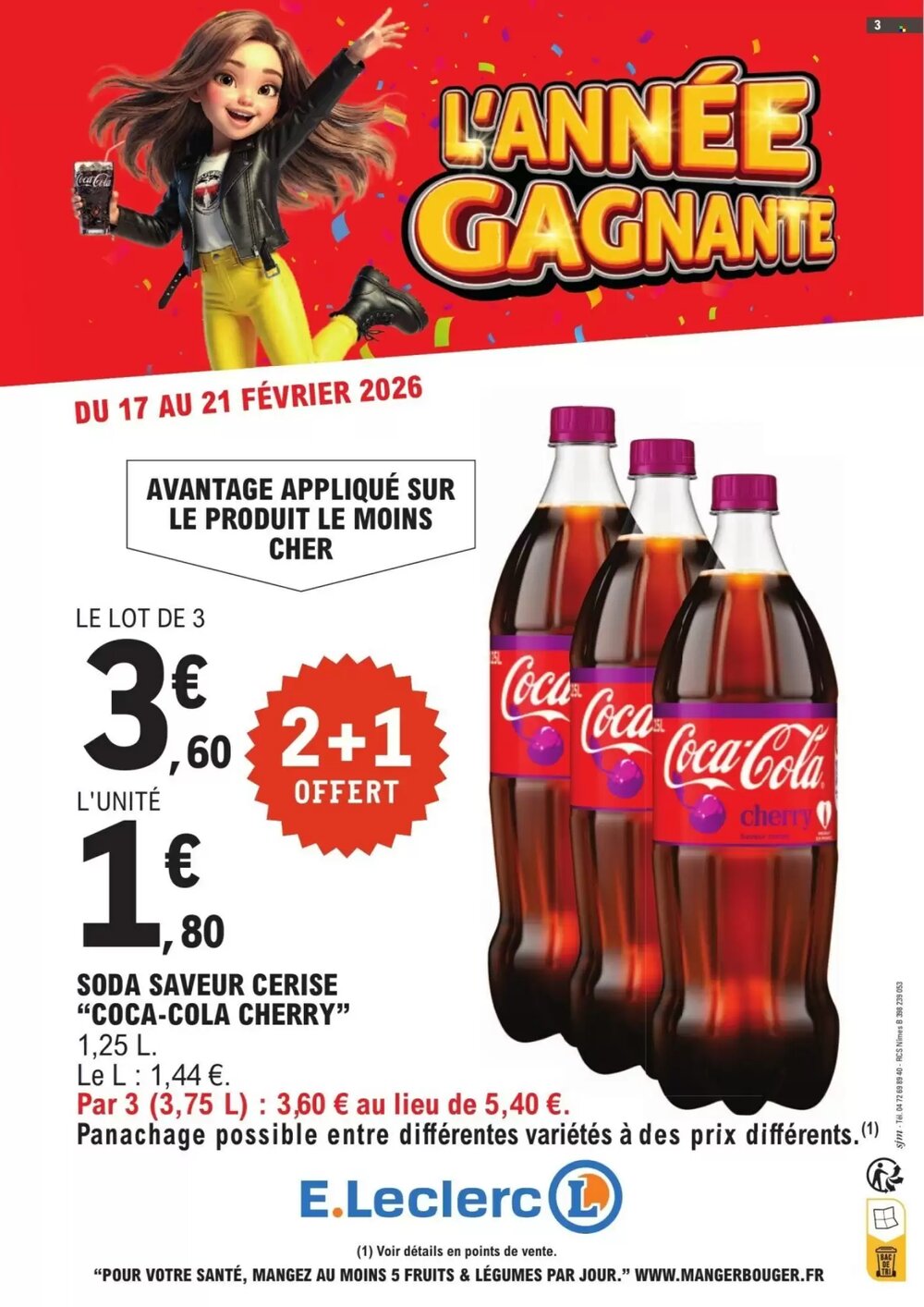Prospectus promotionnel E.Leclerc valable à partir du 17/02/2026 - Page 3.