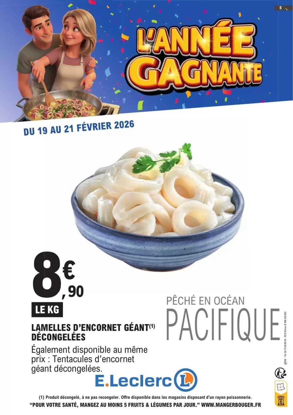 Prospectus promotionnel E.Leclerc valable à partir du 17/02/2026 - Page 5.