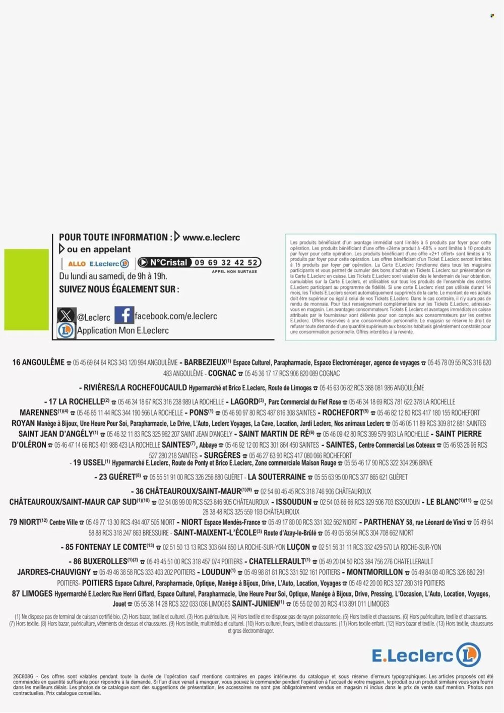 Prospectus promotionnel E.Leclerc valable à partir du 17/02/2026 - Page 8.