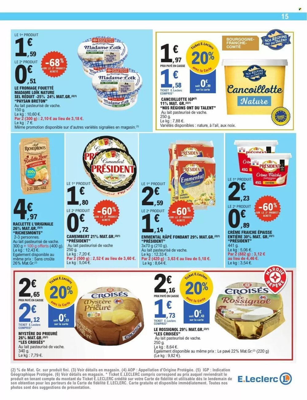Prospectus promotionnel E.Leclerc valable à partir du 17/02/2026 - Page 15.