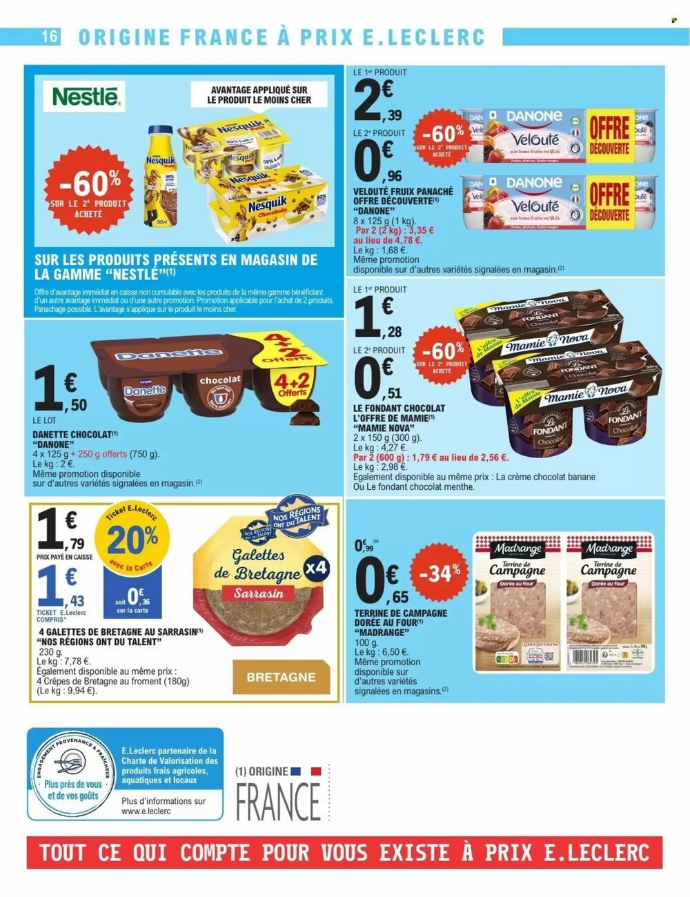 Prospectus promotionnel E.Leclerc valable à partir du 17/02/2026 - Page 16.