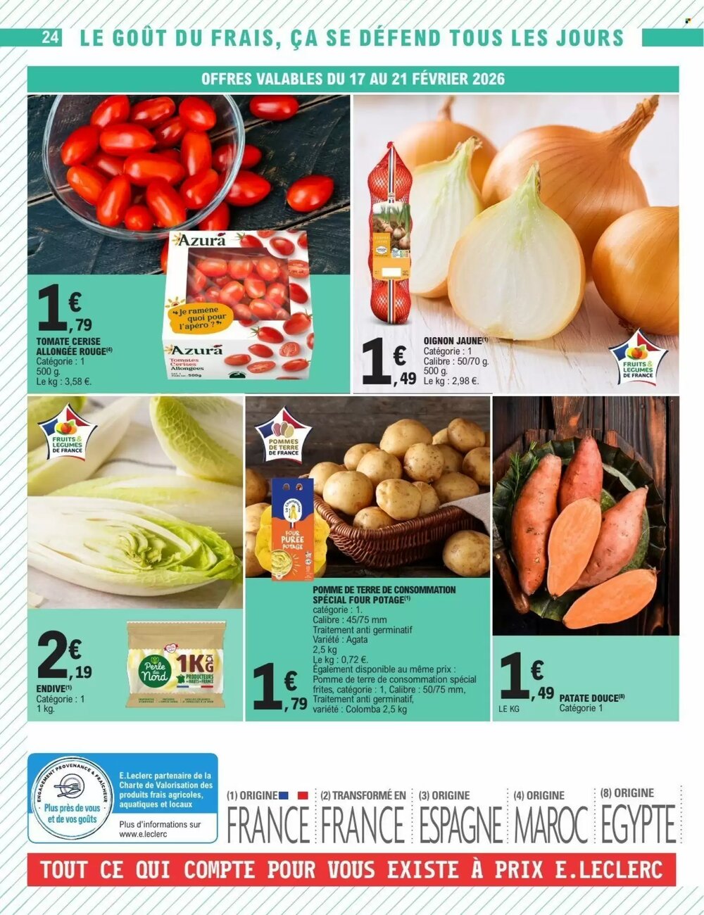 Prospectus promotionnel E.Leclerc valable à partir du 17/02/2026 - Page 24.