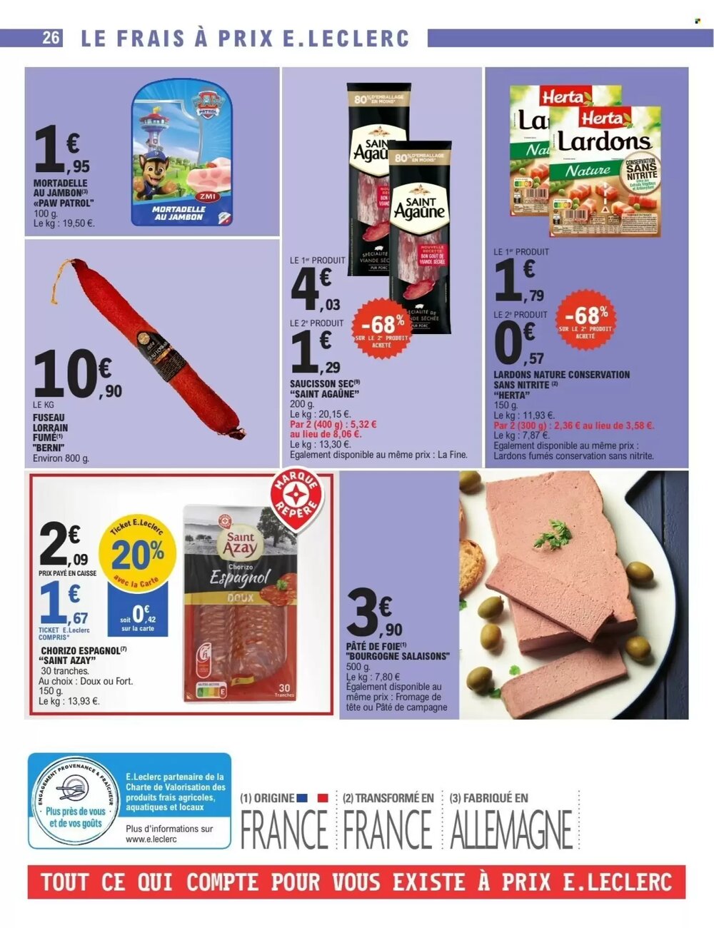Prospectus promotionnel E.Leclerc valable à partir du 17/02/2026 - Page 26.