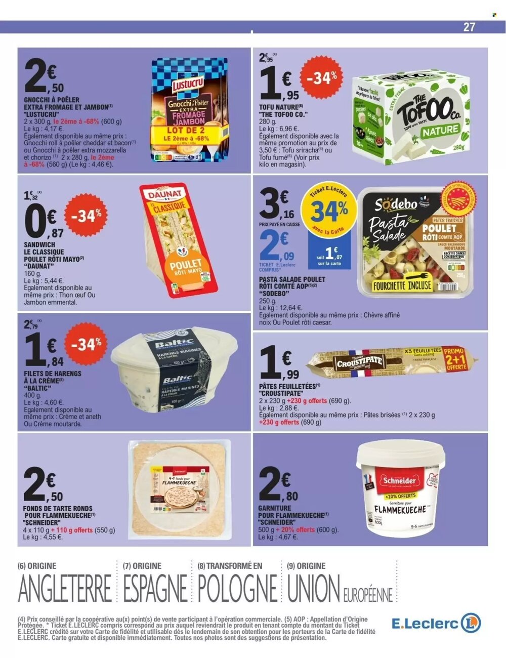 Prospectus promotionnel E.Leclerc valable à partir du 17/02/2026 - Page 27.