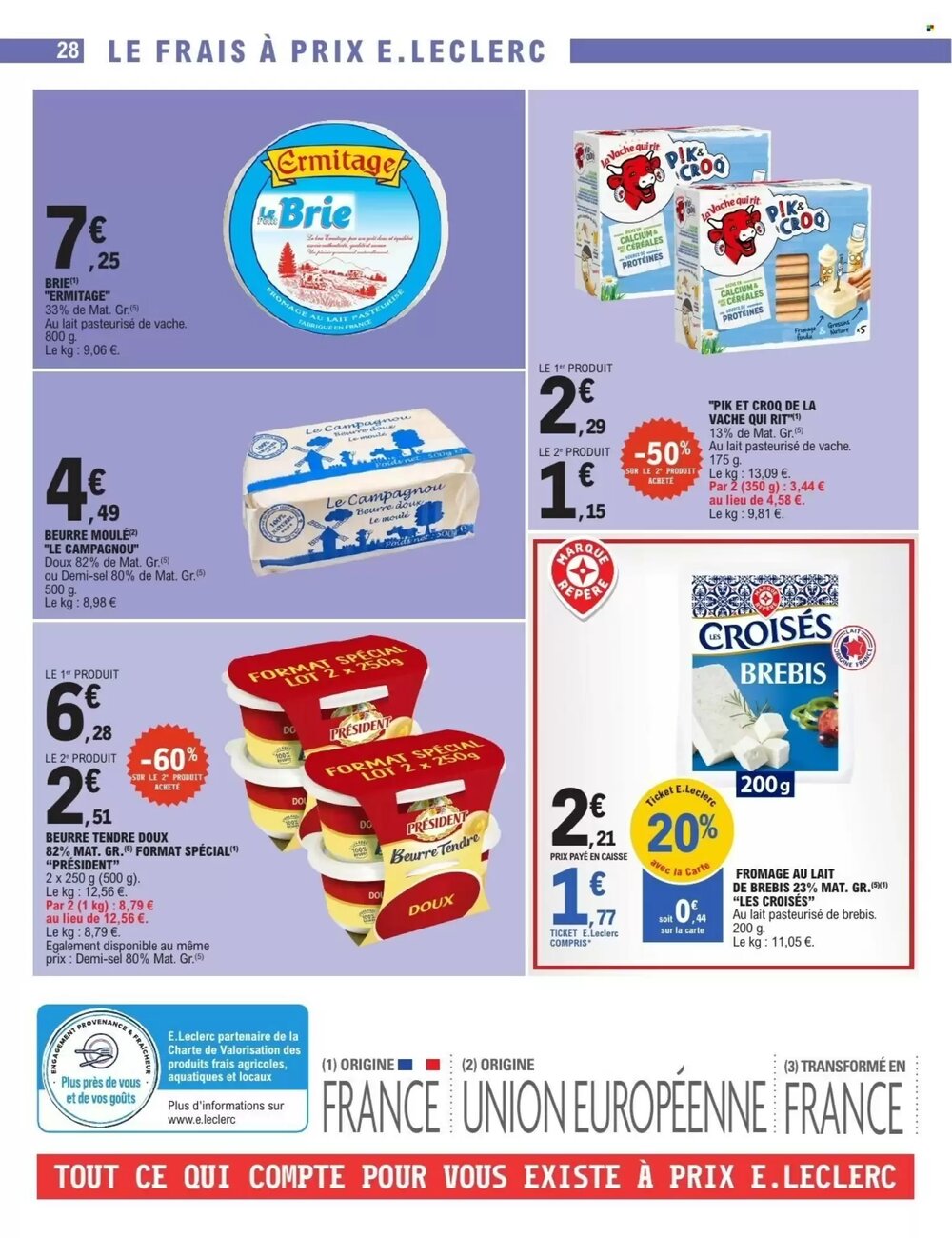 Prospectus promotionnel E.Leclerc valable à partir du 17/02/2026 - Page 28.