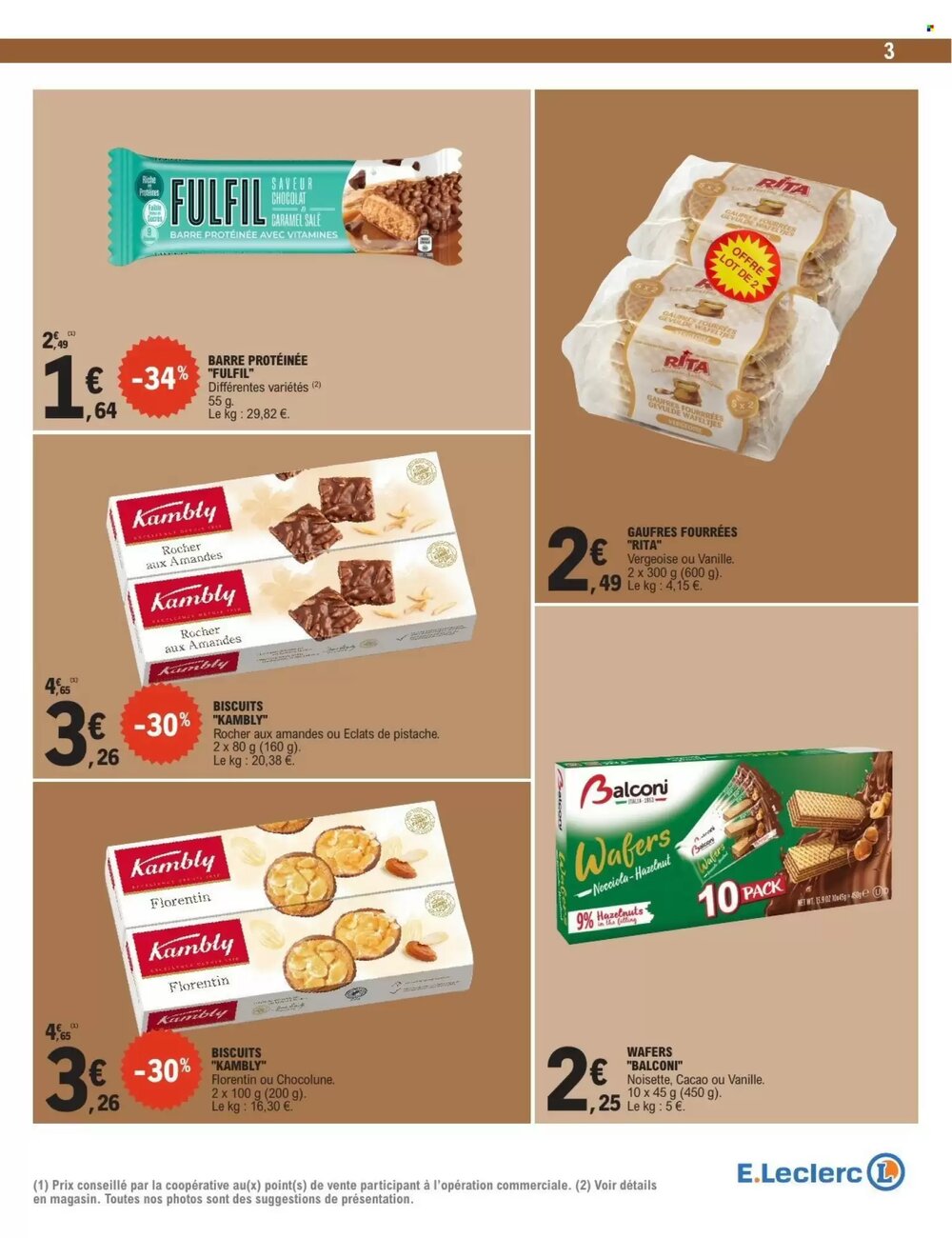 Prospectus promotionnel E.Leclerc valable à partir du 17/02/2026 - Page 3.