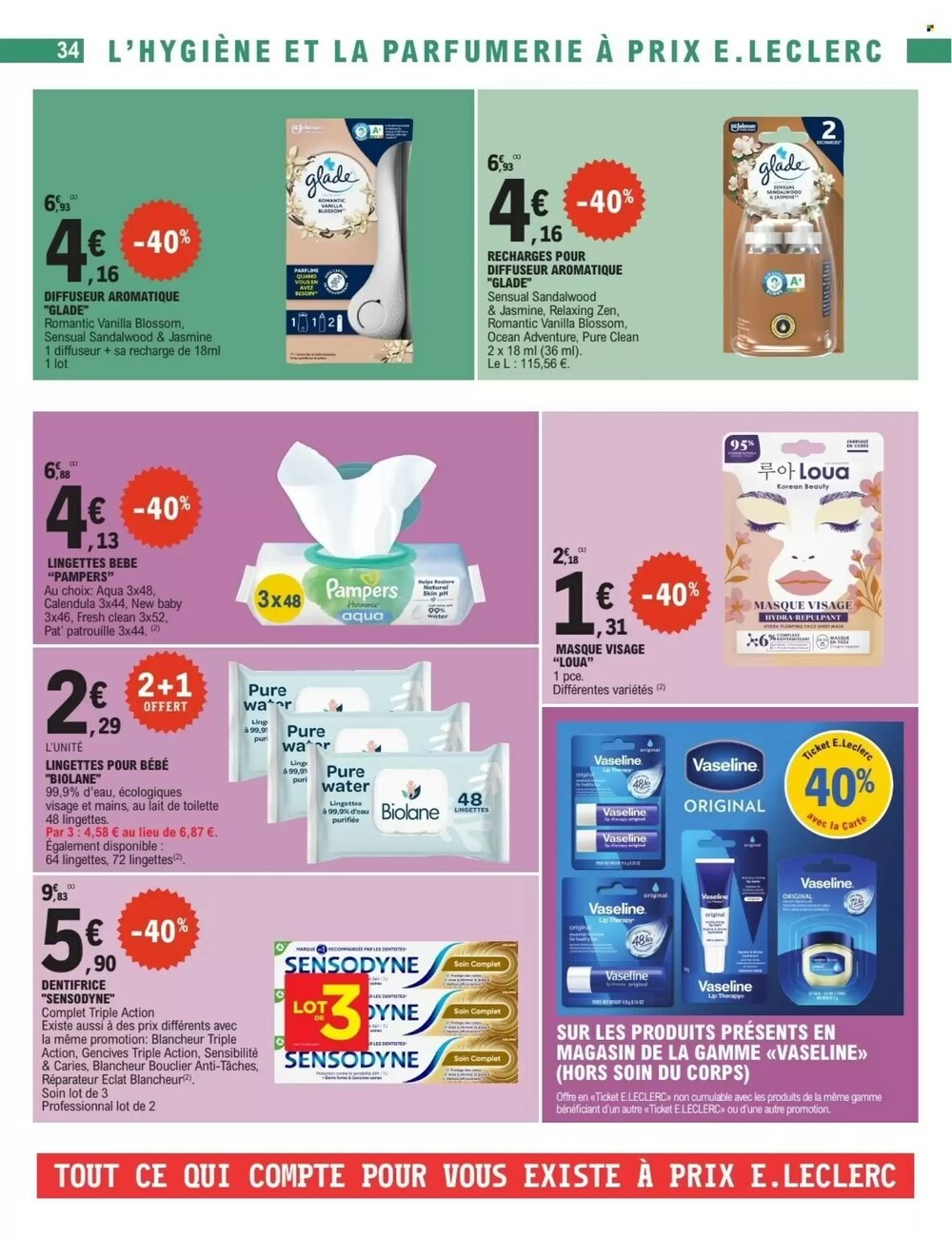 Prospectus promotionnel E.Leclerc valable à partir du 17/02/2026 - Page 34.