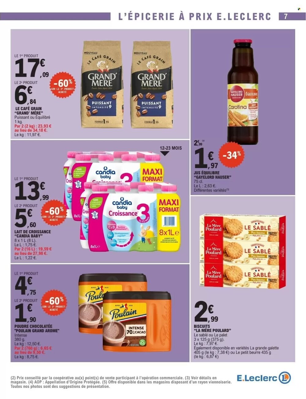 Prospectus promotionnel E.Leclerc valable à partir du 17/02/2026 - Page 7.