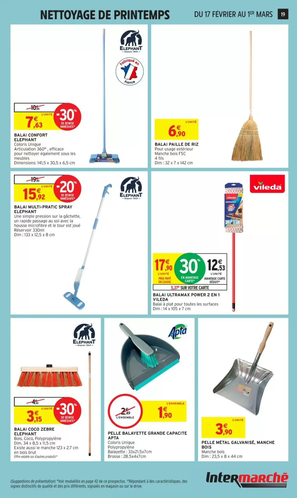 Prospectus promotionnel Intermarché valable à partir du 17/02/2026 - Page 19.