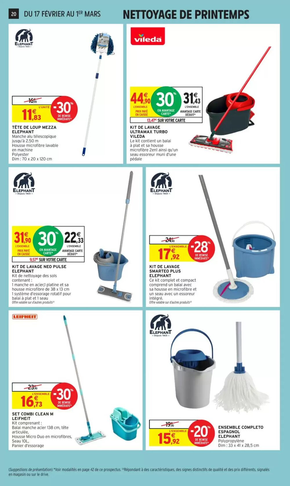 Prospectus promotionnel Intermarché valable à partir du 17/02/2026 - Page 20.