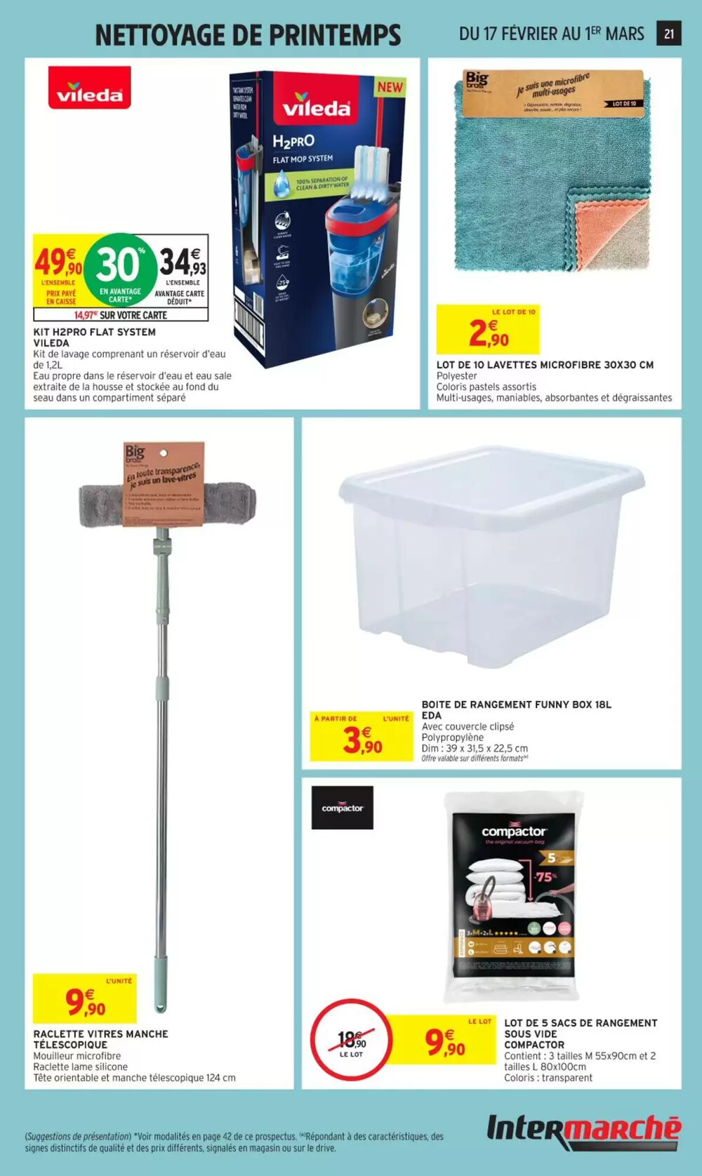 Prospectus promotionnel Intermarché valable à partir du 17/02/2026 - Page 21.