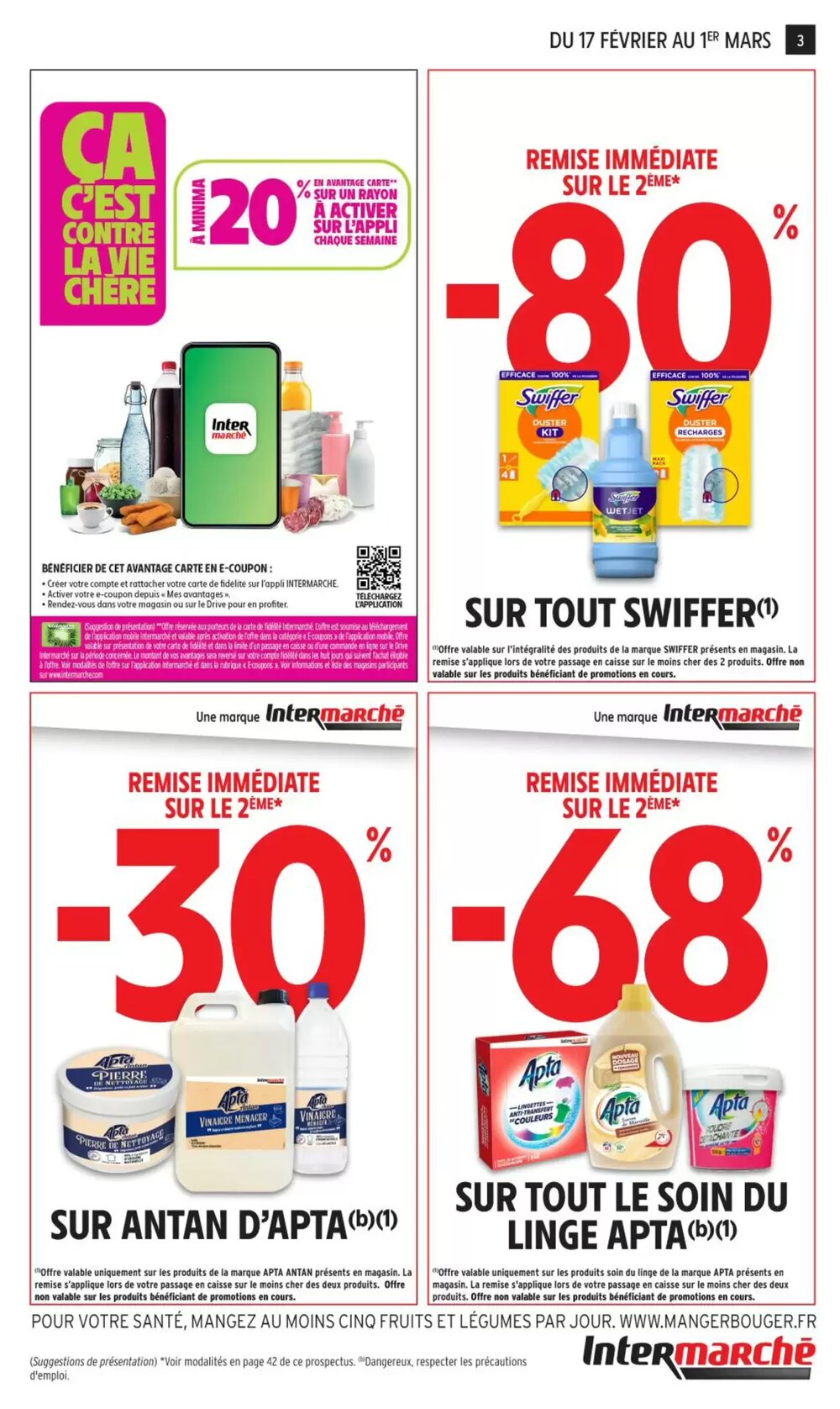 Prospectus promotionnel Intermarché valable à partir du 17/02/2026 - Page 3.