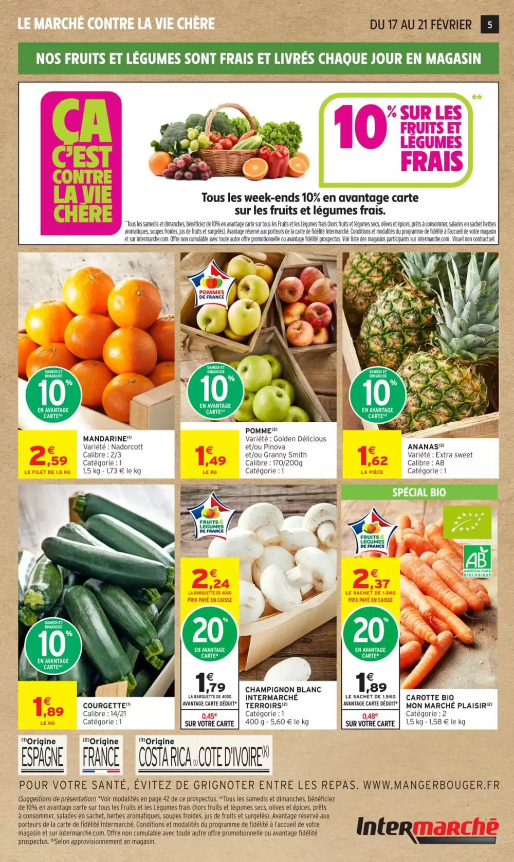 Prospectus promotionnel Intermarché valable à partir du 17/02/2026 - Page 5.