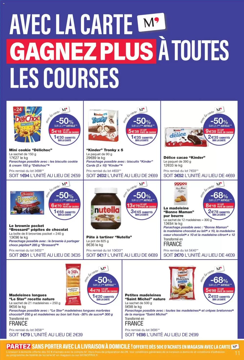 Prospectus promotionnel Monoprix valable à partir du 17/02/2026 - Page 11.