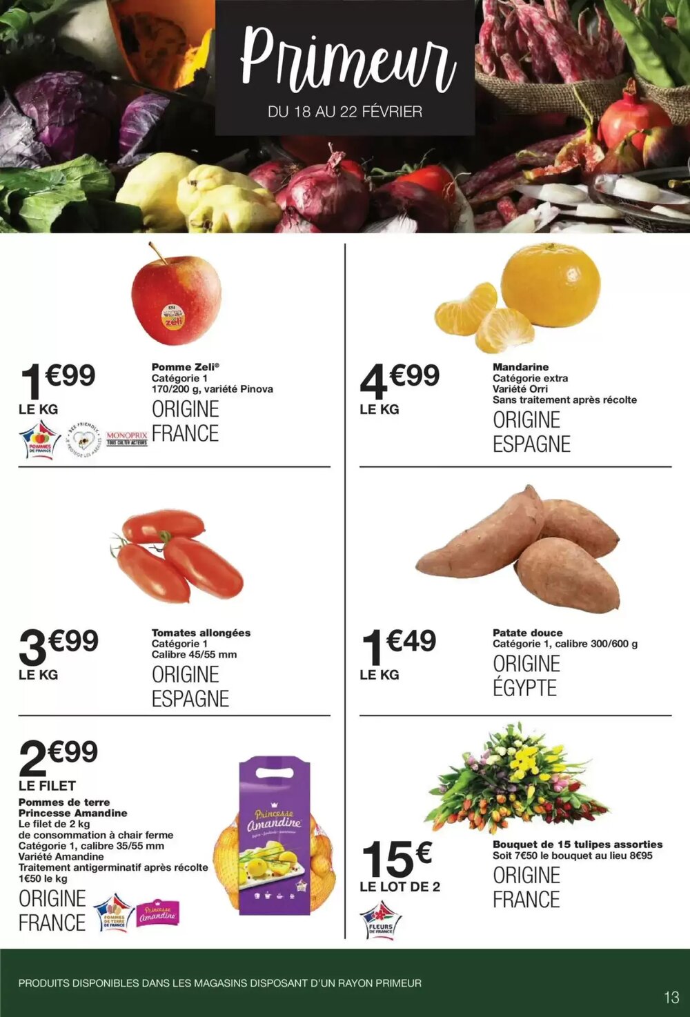 Prospectus promotionnel Monoprix valable à partir du 17/02/2026 - Page 13.