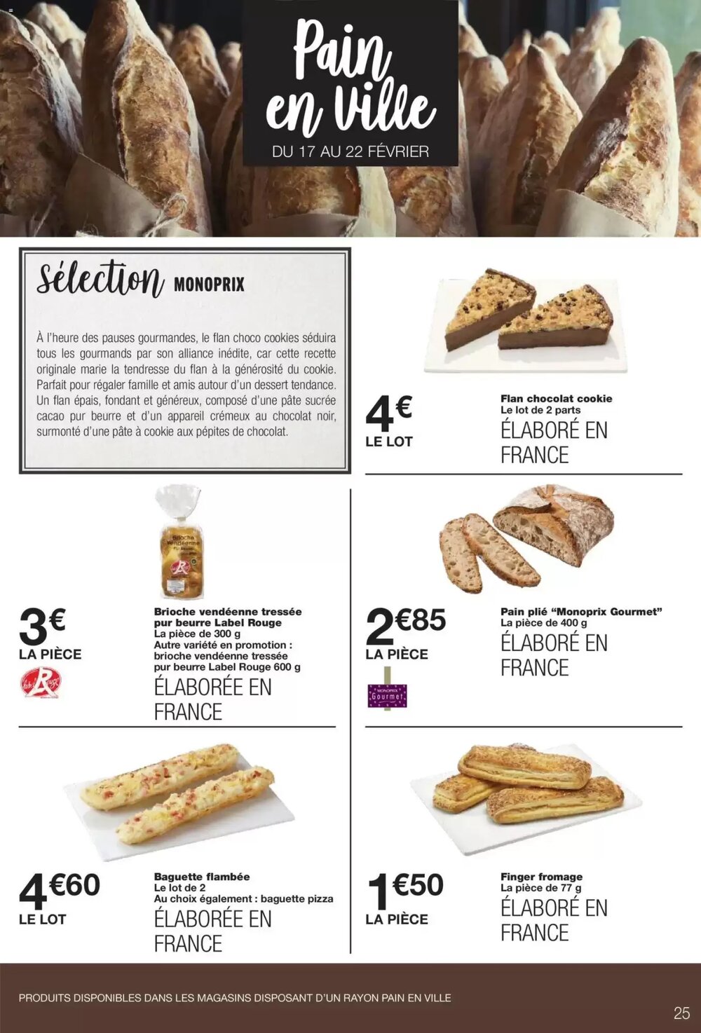 Prospectus promotionnel Monoprix valable à partir du 17/02/2026 - Page 25.