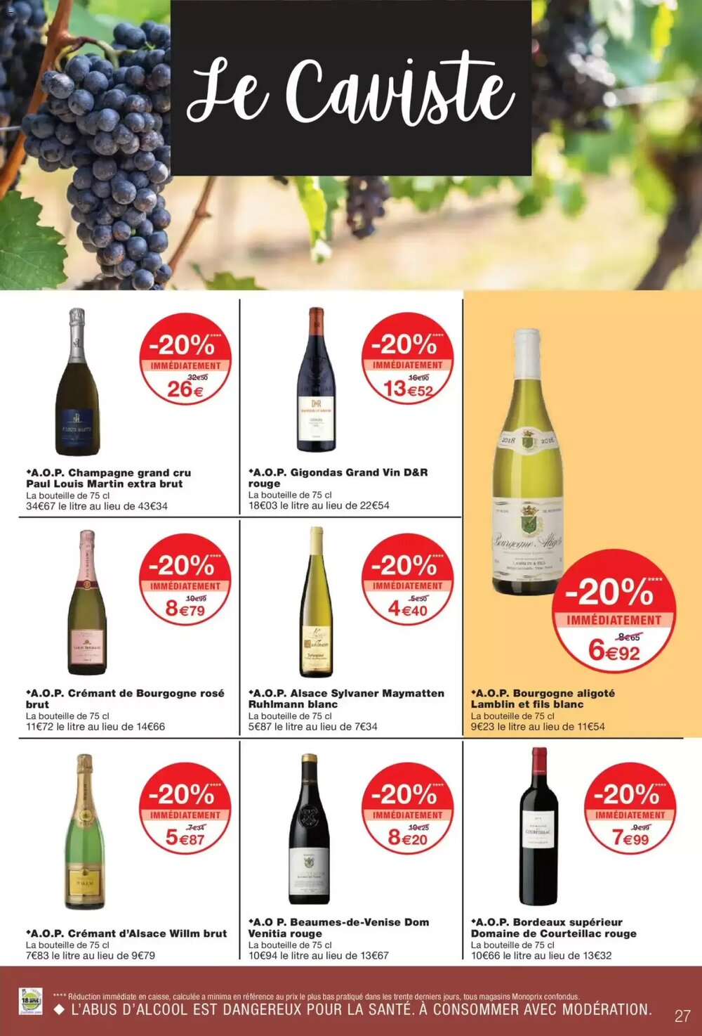 Prospectus promotionnel Monoprix valable à partir du 17/02/2026 - Page 27.