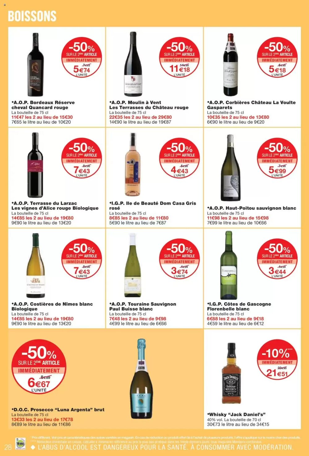 Prospectus promotionnel Monoprix valable à partir du 17/02/2026 - Page 28.