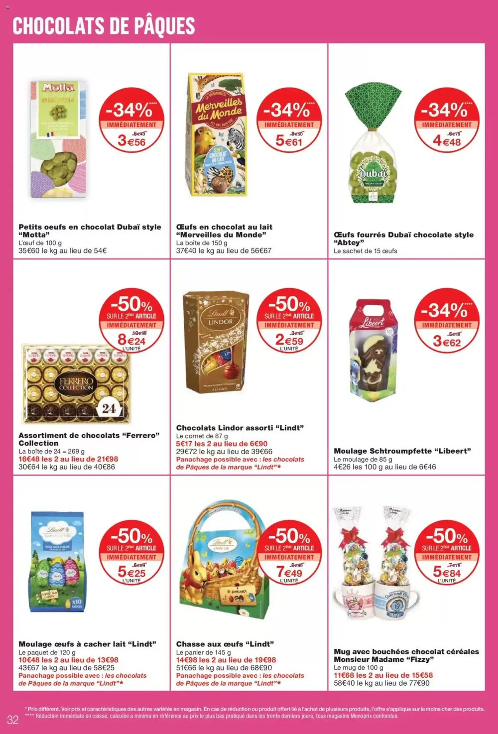 Prospectus promotionnel Monoprix valable à partir du 17/02/2026 - Page 32.