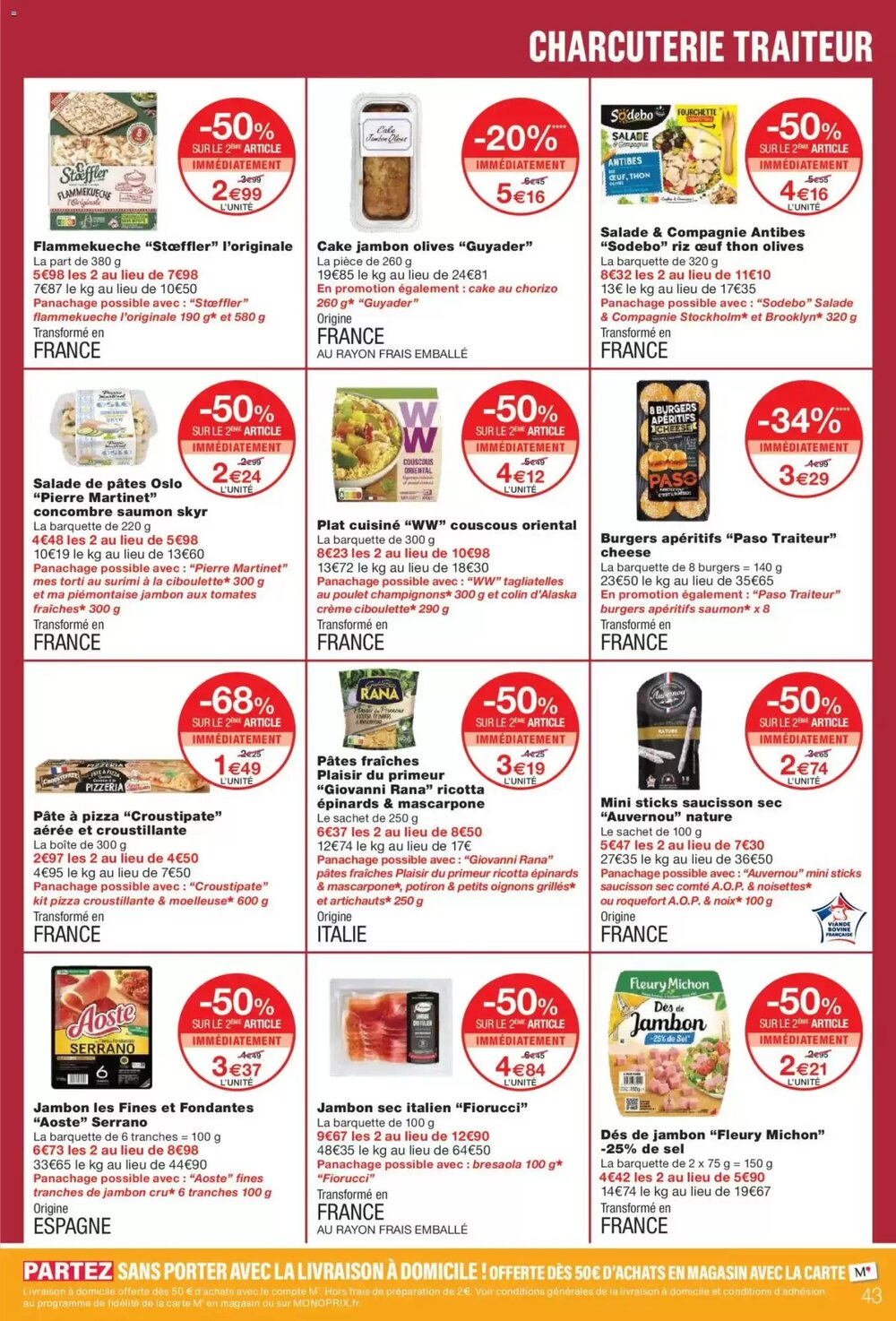 Prospectus promotionnel Monoprix valable à partir du 17/02/2026 - Page 43.