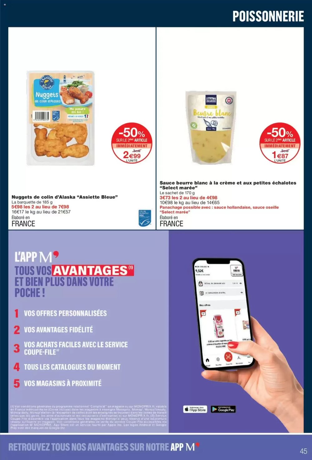 Prospectus promotionnel Monoprix valable à partir du 17/02/2026 - Page 45.
