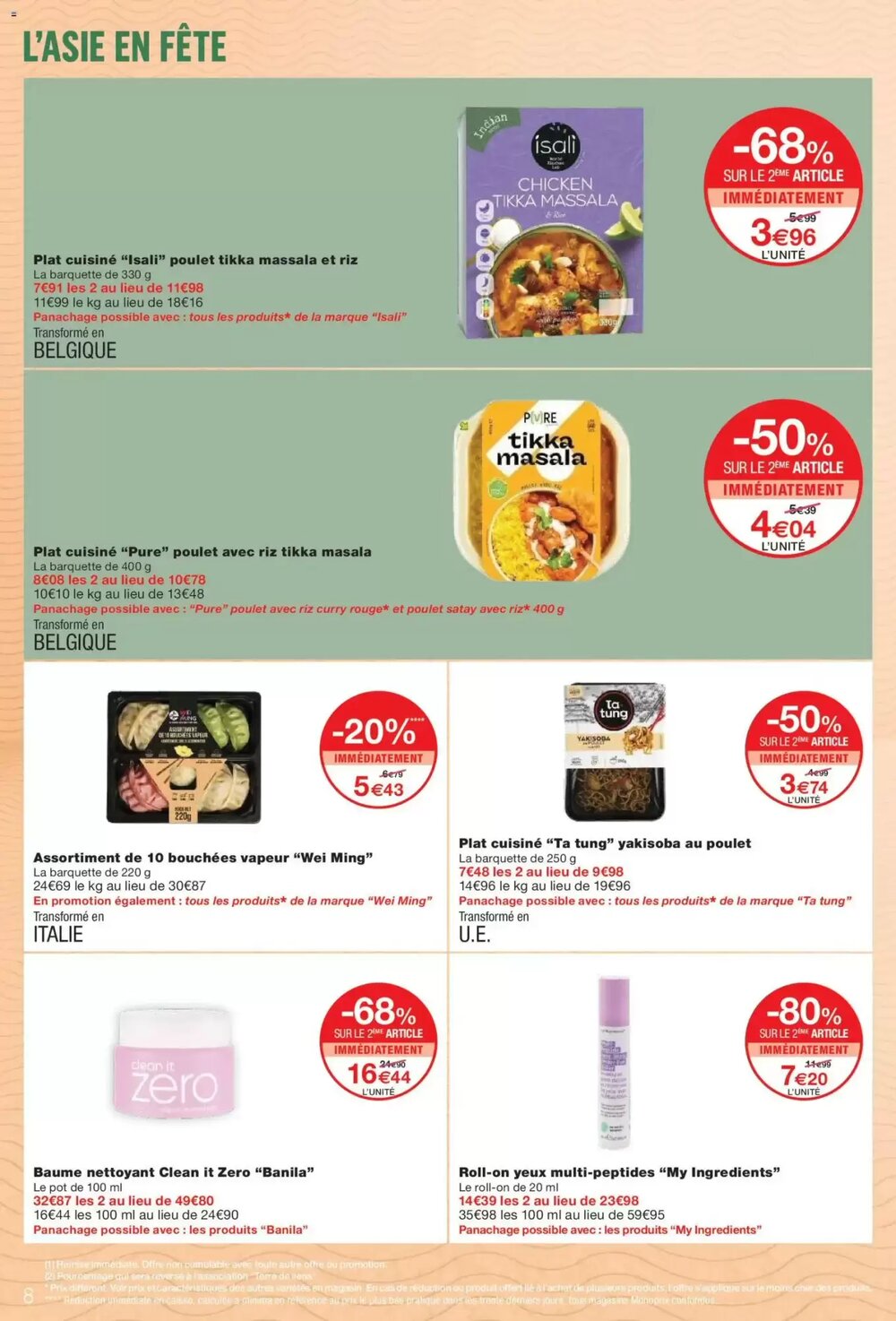 Prospectus promotionnel Monoprix valable à partir du 17/02/2026 - Page 8.