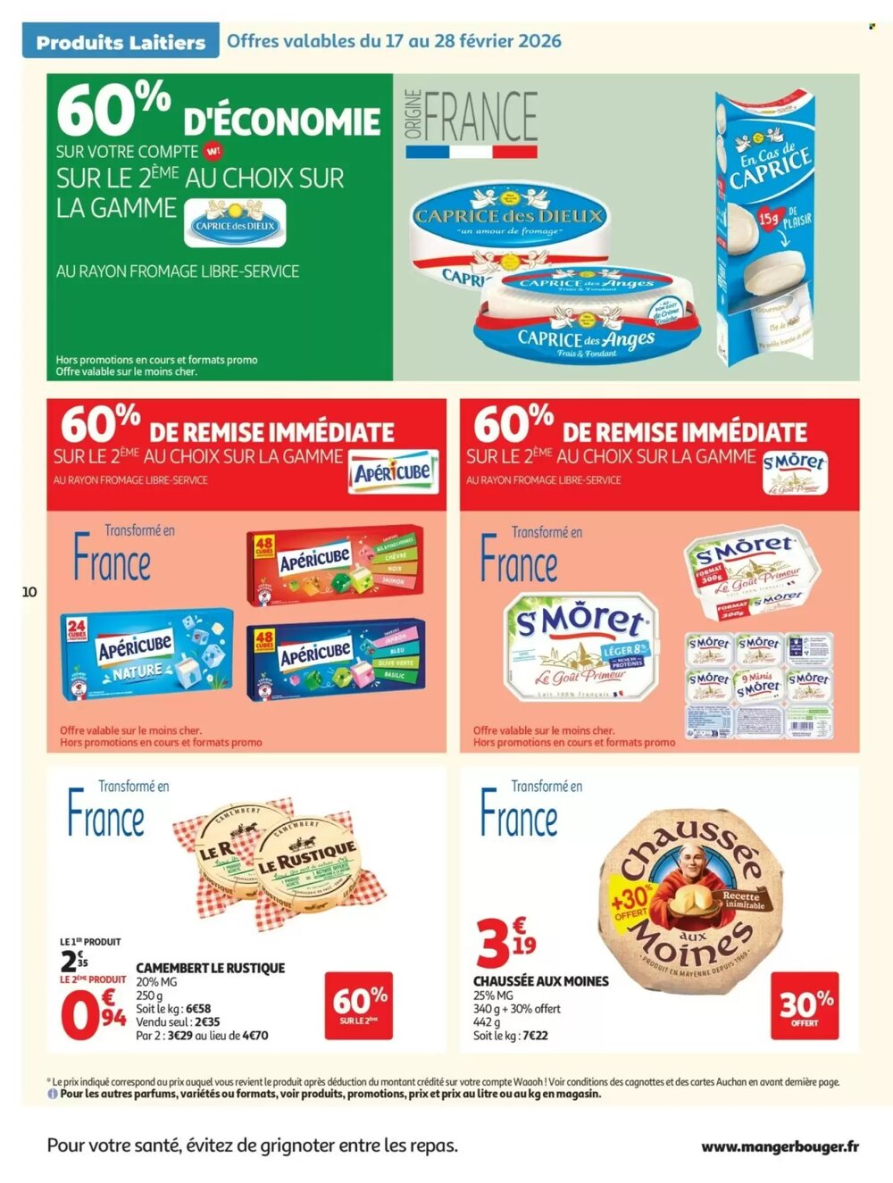 Prospectus promotionnel Auchan valable à partir du 17/02/2026 - Page 10.