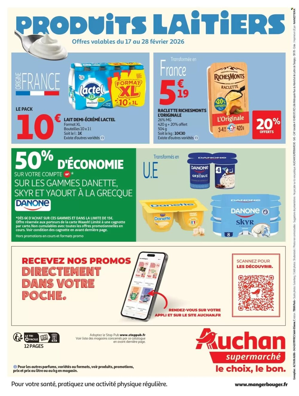 Prospectus promotionnel Auchan valable à partir du 17/02/2026 - Page 12.