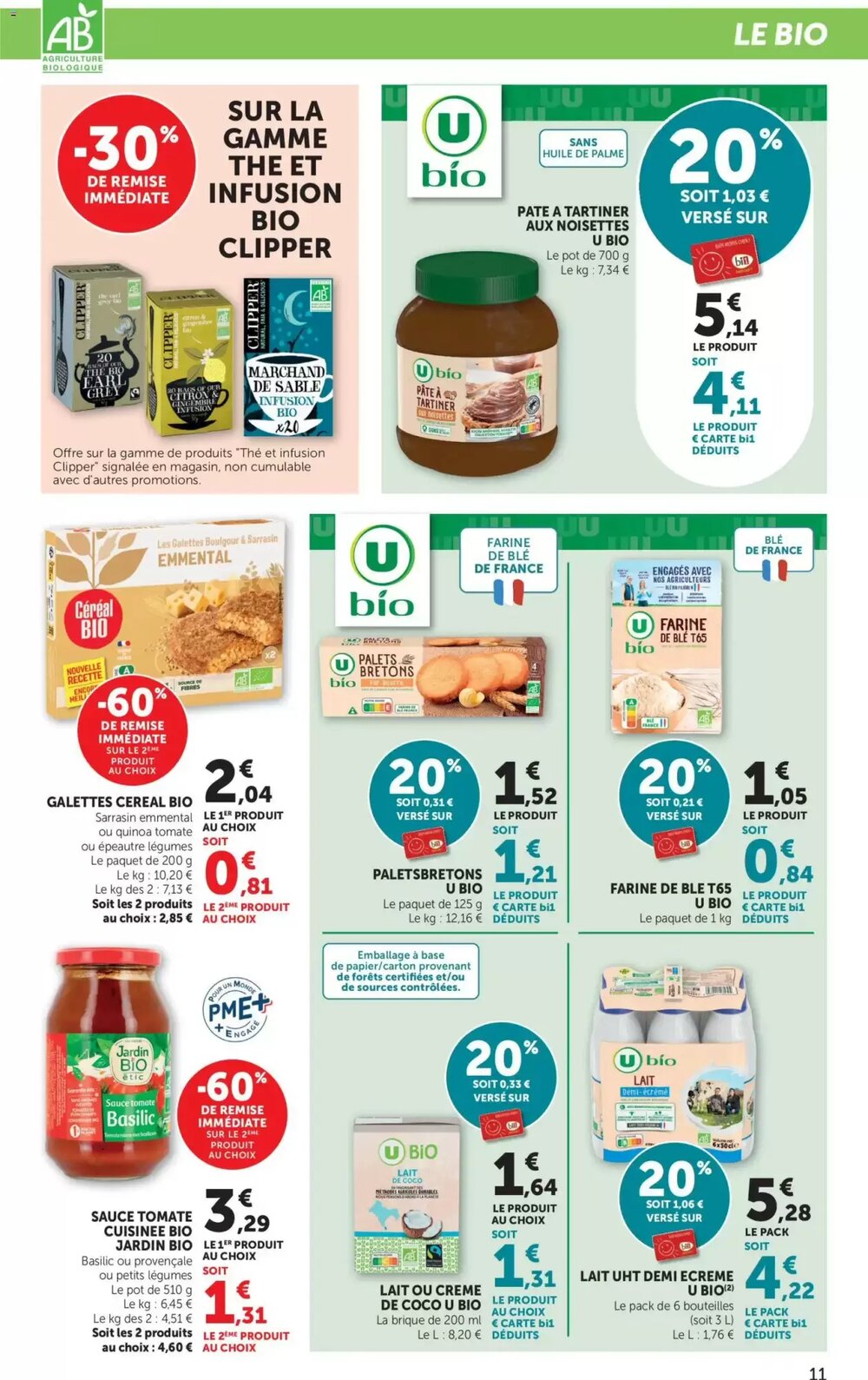 Prospectus promotionnel Bi1 valable à partir du 17/02/2026 - Page 11.