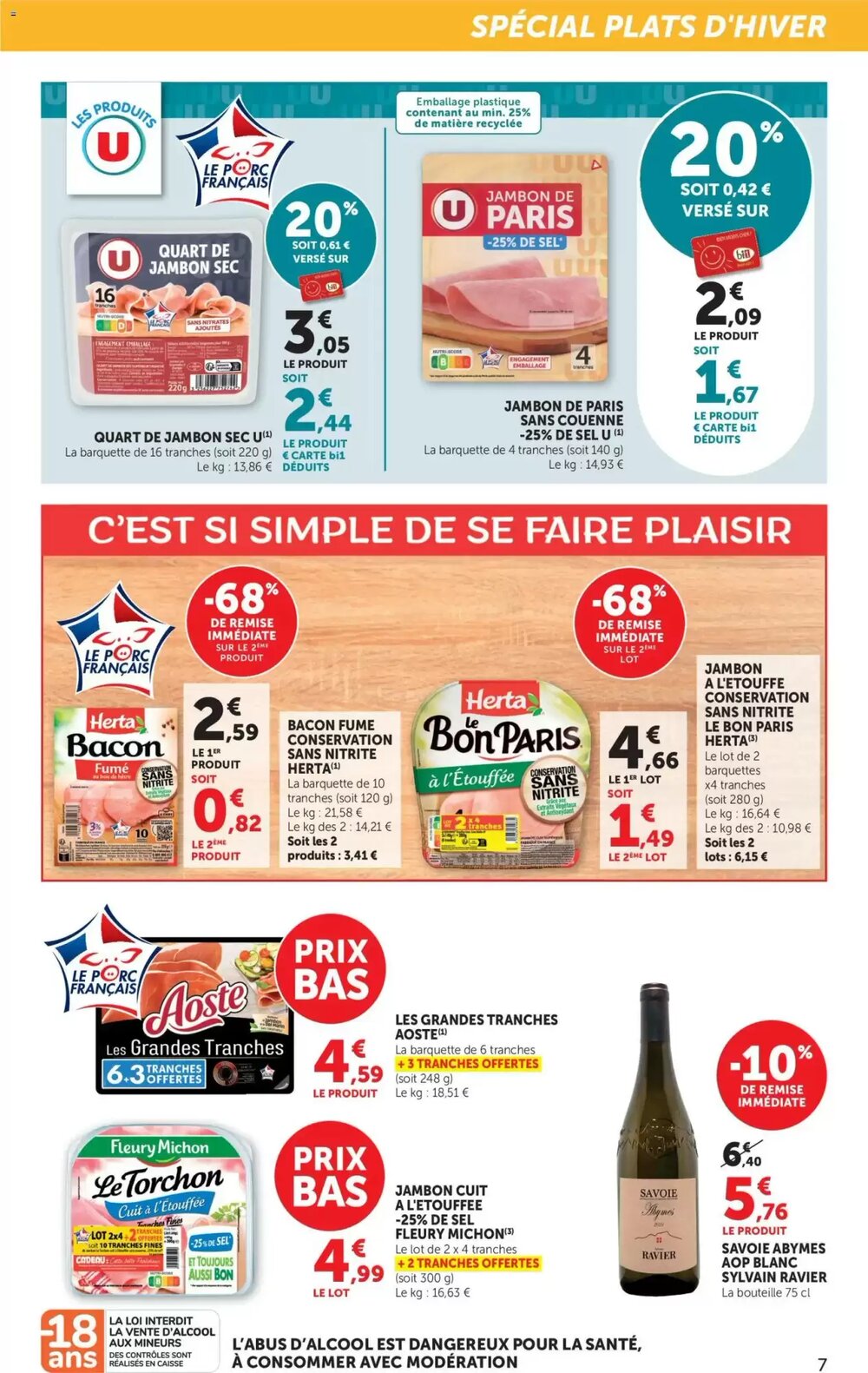 Prospectus promotionnel Bi1 valable à partir du 17/02/2026 - Page 7.