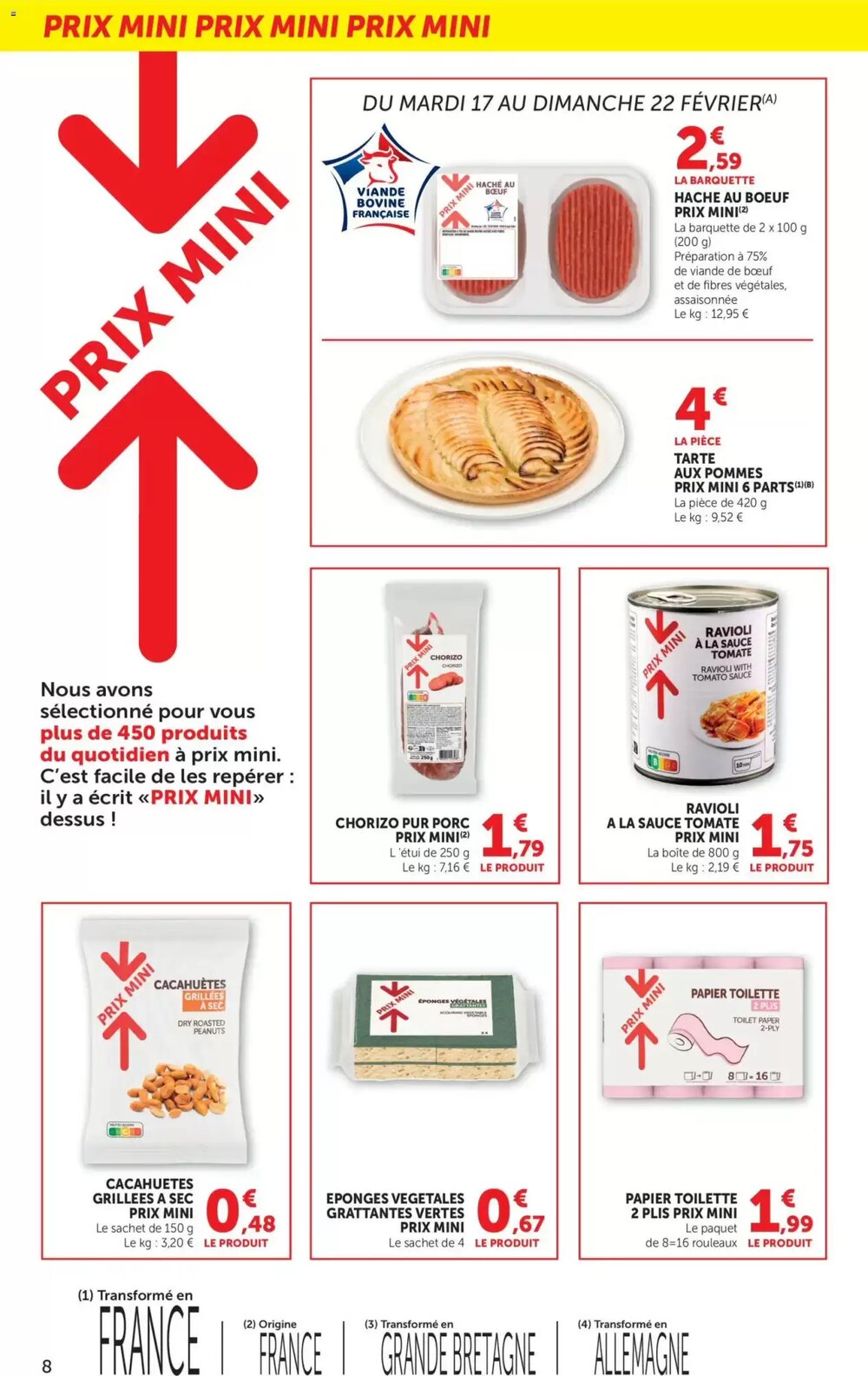 Prospectus promotionnel Bi1 valable à partir du 17/02/2026 - Page 8.