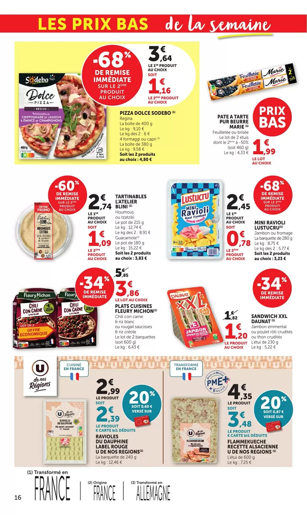 Prospectus promotionnel Bi1 valable à partir du 17/02/2026 - Page 16.