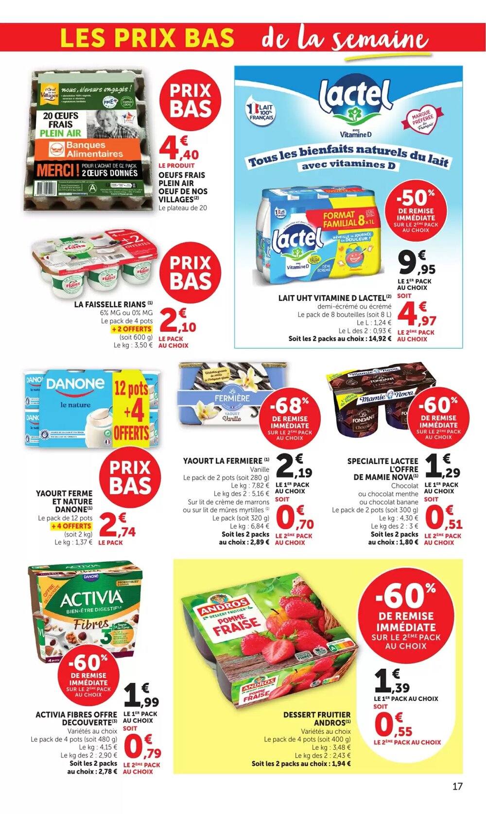 Prospectus promotionnel Bi1 valable à partir du 17/02/2026 - Page 17.