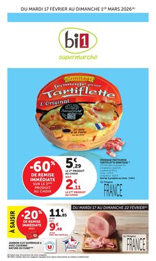 Prospectus promotionnel Bi1 valable à partir du 17/02/2026