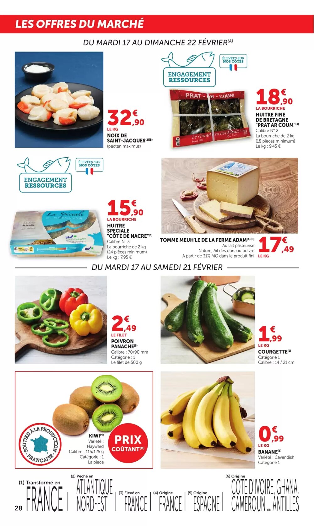 Prospectus promotionnel Bi1 valable à partir du 17/02/2026 - Page 28.