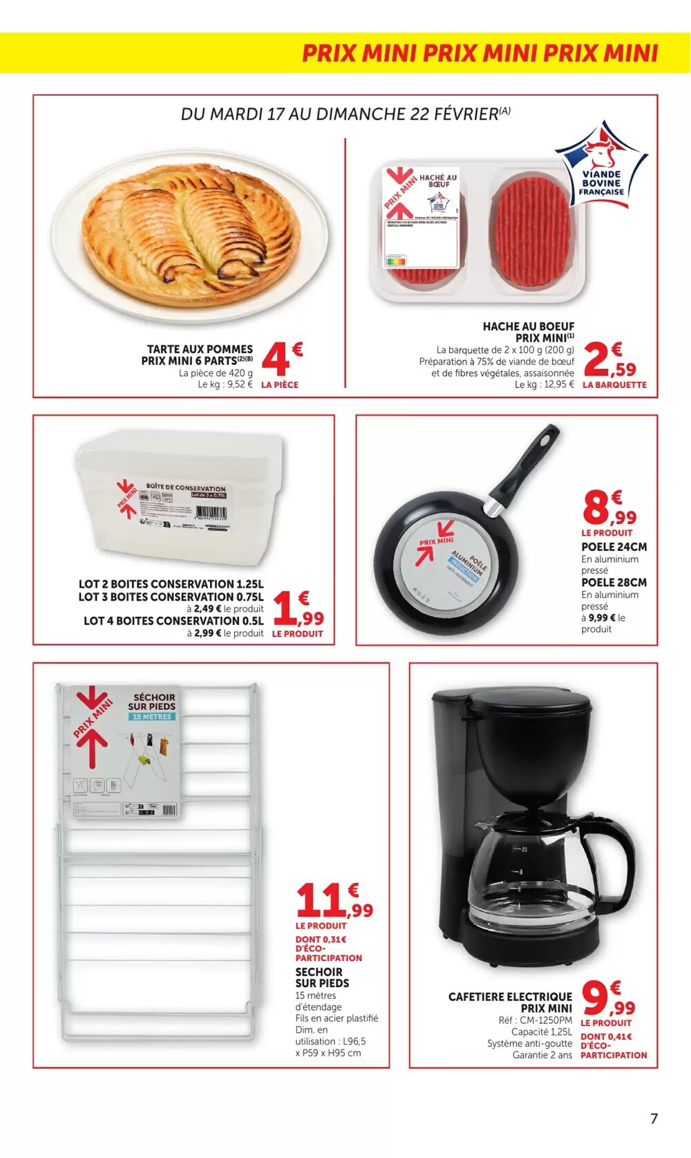 Prospectus promotionnel Bi1 valable à partir du 17/02/2026 - Page 7.