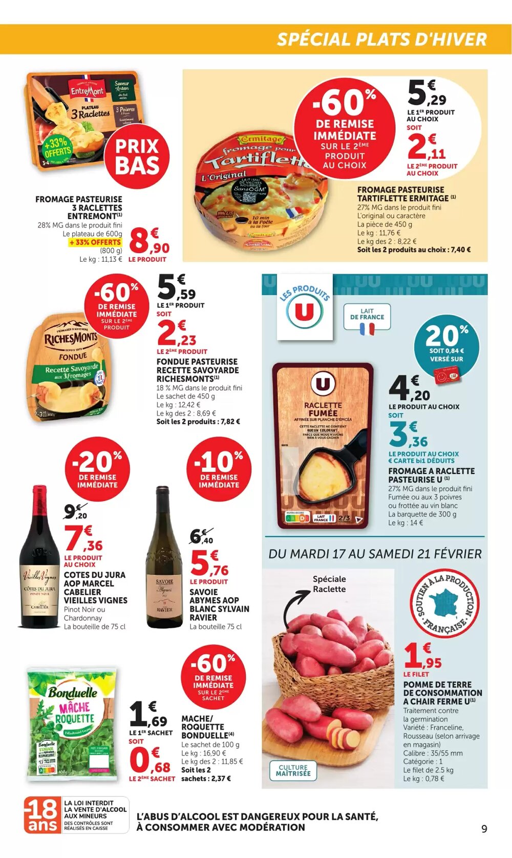 Prospectus promotionnel Bi1 valable à partir du 17/02/2026 - Page 9.