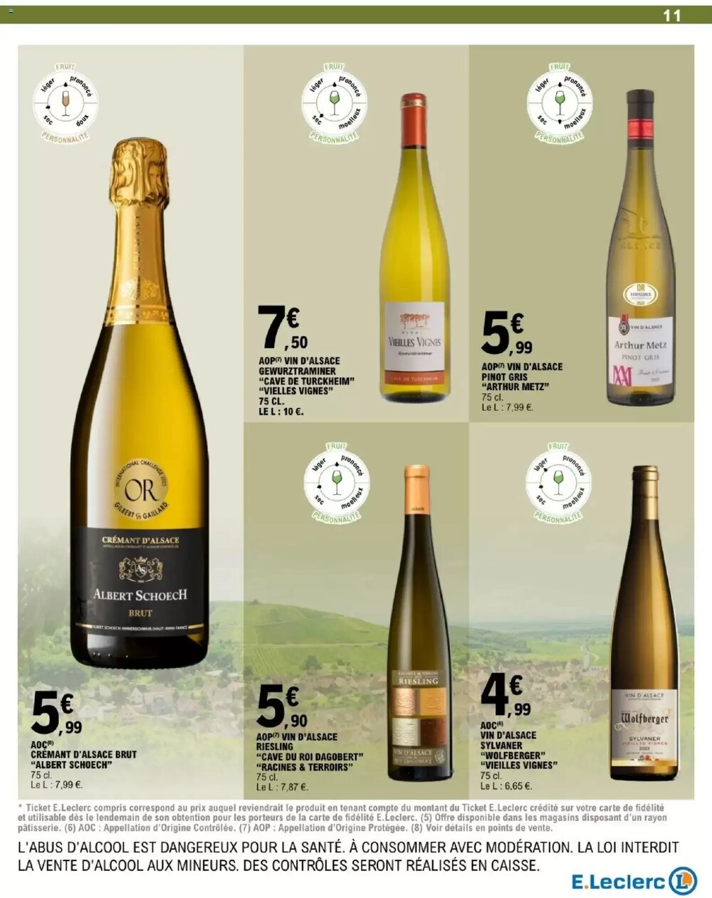 Prospectus promotionnel E.Leclerc valable à partir du 17/02/2026 - Page 11.