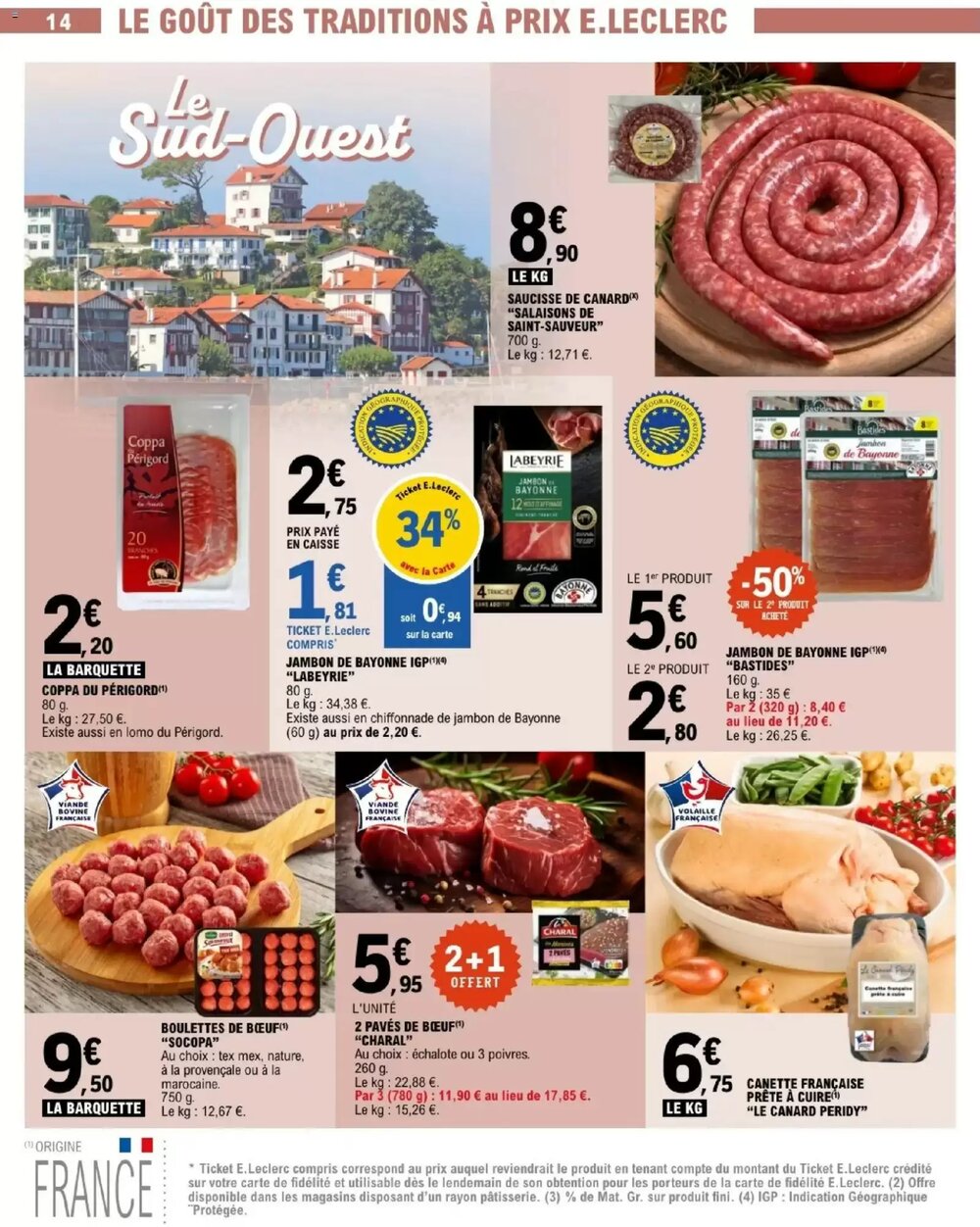 Prospectus promotionnel E.Leclerc valable à partir du 17/02/2026 - Page 14.