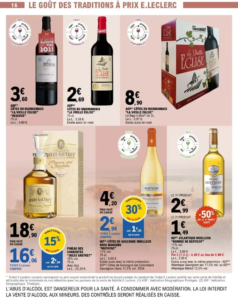 Prospectus promotionnel E.Leclerc valable à partir du 17/02/2026 - Page 16.