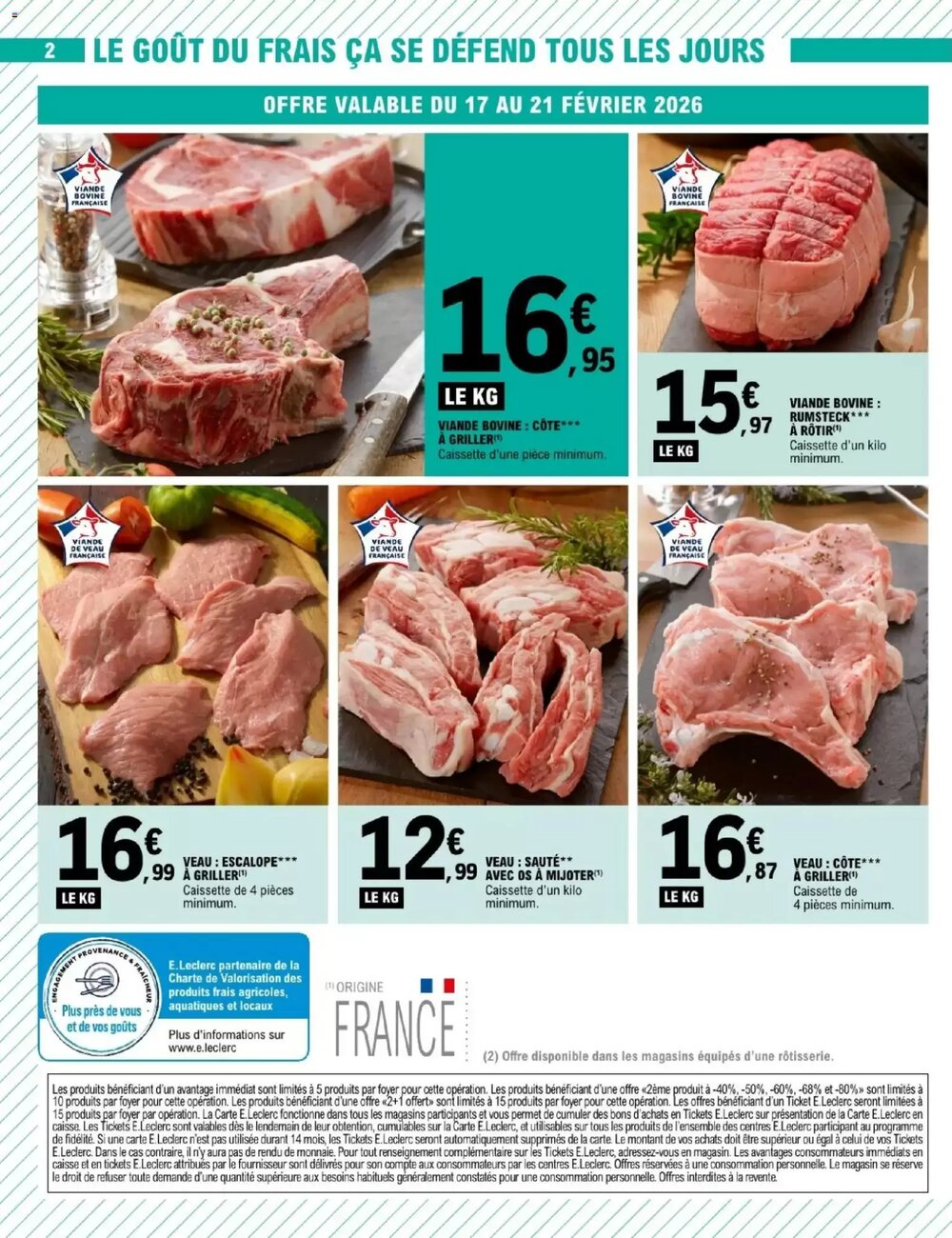 Prospectus promotionnel E.Leclerc valable à partir du 17/02/2026 - Page 2.