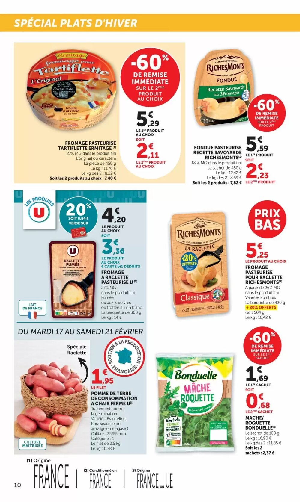 Prospectus promotionnel Bi1 valable à partir du 17/02/2026 - Page 10.