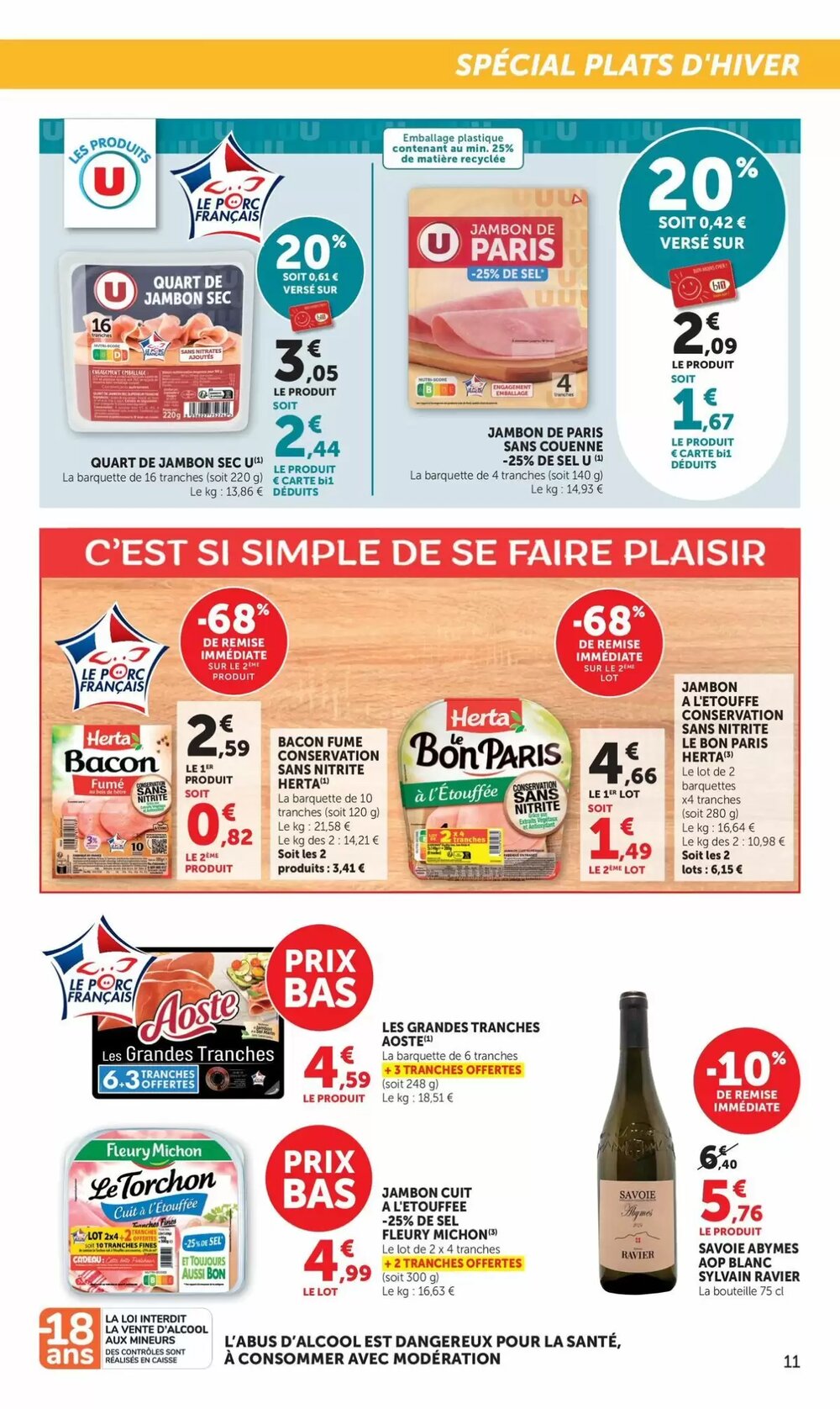 Prospectus promotionnel Bi1 valable à partir du 17/02/2026 - Page 11.