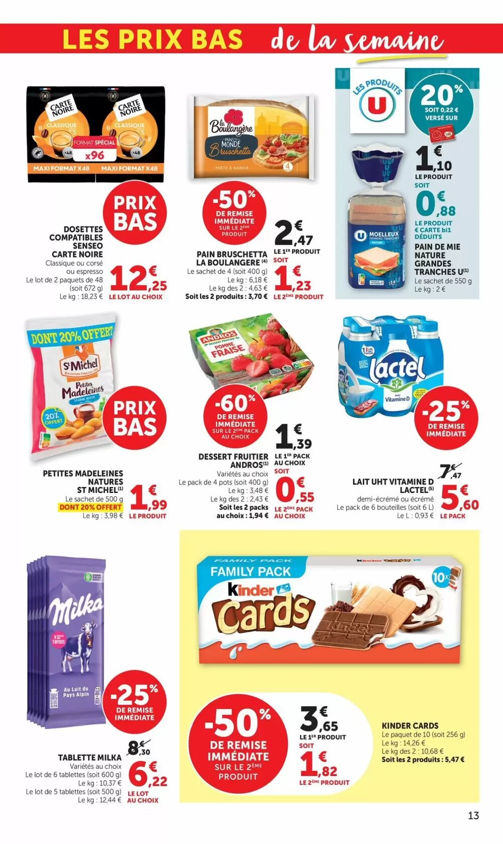 Prospectus promotionnel Bi1 valable à partir du 17/02/2026 - Page 13.