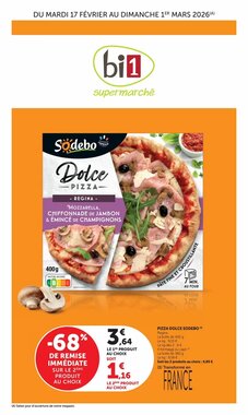 Prospectus promotionnel Bi1 valable à partir du 17/02/2026