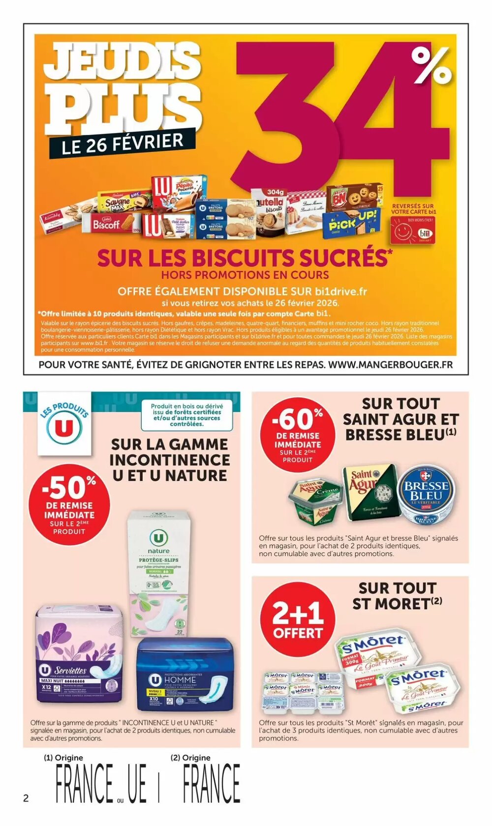 Prospectus promotionnel Bi1 valable à partir du 17/02/2026 - Page 2.